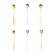 thumbnail image 4 of Wosthever Cucharas de té elegantes de acero inoxidable adecuadas para todas las ocasiones Cuchara de postre de acero inoxidable Cocina y Comedor Plata cosmos, 4 of 5