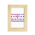 thumbnail image 1 of UK England Landmark Flag Pattern Desktop Display Photo Frame Picture Art Painting 5x7 inch, 1 of 3