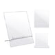 thumbnail image 1 of 2 Piezas de acrílico transparente Cookbook Stand para la cocina del contador ajustable Cookbook Holder Tablet Recipe Book Holder Display Rack para Cocina Sala de estar Dormitorio, 1 of 8