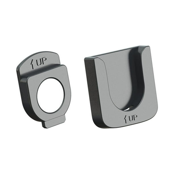 Soporte magnético para control remoto de pared, sin orificios, para tiendas Negro