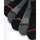 thumbnail image 4 of Pack de 12 calcetines Reebok No Show para mujer, acolchados, tallas 4-10, color gris, 4 of 7