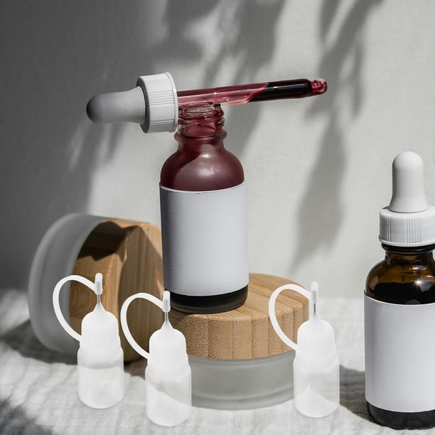 unbranded 30Ud Vacías Con Punta Para Aceite Envases Transparentes Reutilizables Para Artesanía