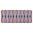 thumbnail image 1 of Moroccan Kitchen Mat, Vibrant Geometric Mosaic of Tiles with Star Motifs, Plush Decorative Kitchen Mat with Non Slip Backing, 47" X 19", Navy Blue Scarlet, by Ambesonne, 1 of 1