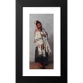 thumbnail image 2 of Cesare Viazzi 12x24 Black Modern Framed Museum Art Print Titled - Mezzaro (1889), 2 of 5
