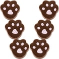 thumbnail image 6 of BALAHAPY 6Pcs Brown Pink Design Tennis Vibration Dampener for Improved Racket Control and Comfort, 6 of 8