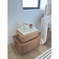 thumbnail image 3 of Loma Rectangular Rattan Storage Box and Decorative Shelf Storage Basket with Lid, 3 of 25