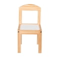 thumbnail image 2 of Silla De Madera Para Niños | Estilo Nórdico Duduk Silla Oslo Infantil Blanca y Natural, 2 of 3