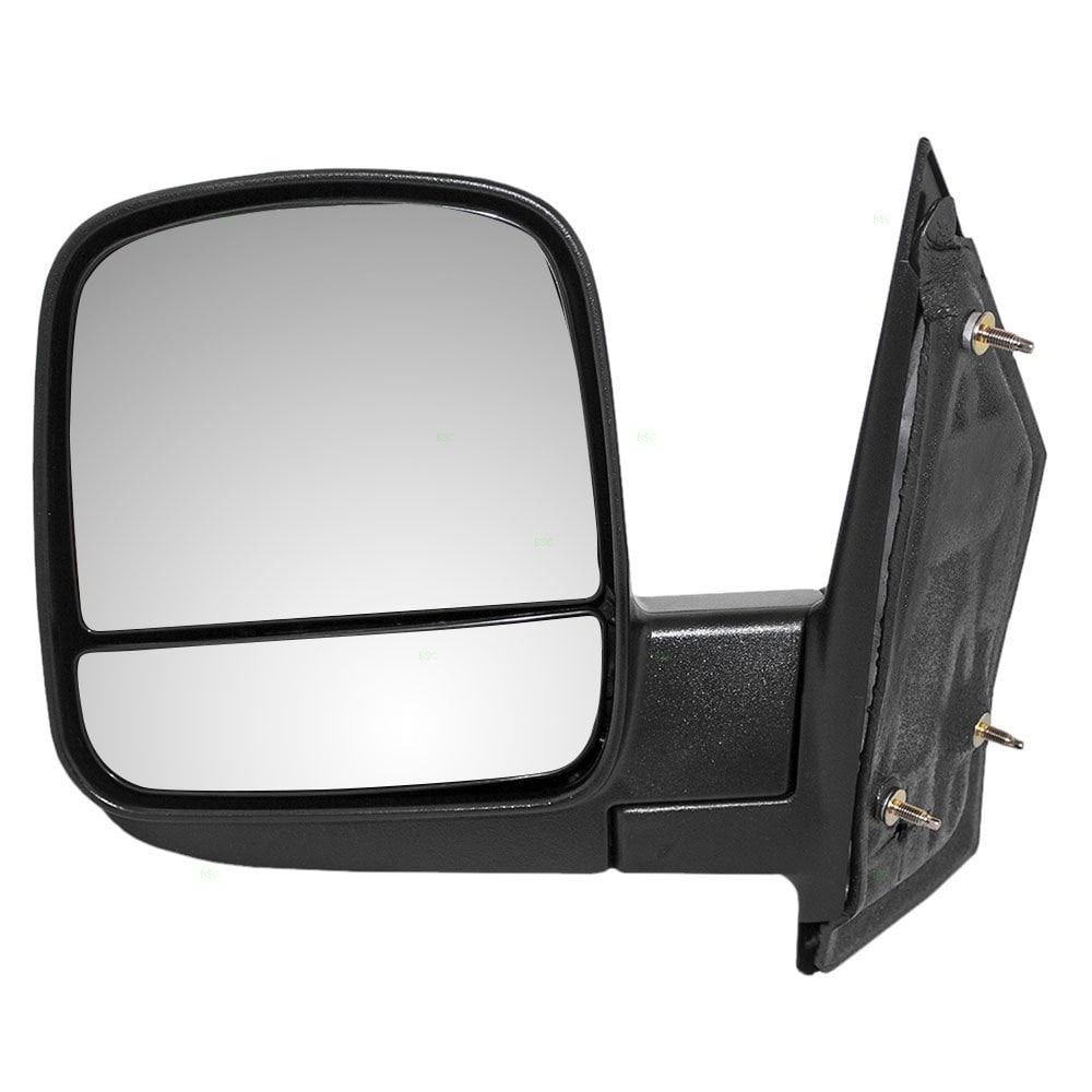 Pair Set Manual Side View Mirrors w/Dual Glass Replacement for Chevrolet Express GMC Savana Van 20838065 20838066 AutoAndArt 