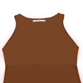 thumbnail image 2 of QJUHUNG Tank Bodysuit for Women Halter Neck Sleeveless Ribbed Bodysuit Basic Tank Tops, 2 of 8