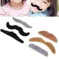 thumbnail image 4 of Bigote de Fiesta, CREACIÓN DE ATMÓSFERA DRENTERDIDA BANTES FALSOS Realistas para Hombres para Hombres para Niños Para Halloween para Fiesta Temática para Mujeres para adultos, 4 of 7