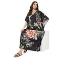thumbnail image 3 of Caftans Longs pour Femmes Grande Taille Robe Caftan Robe de Soirée Fête Été Plage Robe d'Été Manches Kimono Longues Robes Décontractées en Ligne, 3 of 7