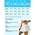 thumbnail image 6 of Charmo Womens Swim Skirt Bulit in Shorts Tummy Control Swimsuit Bottom with Side Pocket, 6 of 6