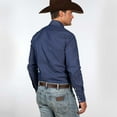 thumbnail image 4 of MS70119 Wrangler Dark Denim Snap Work Shirt, 4 of 5