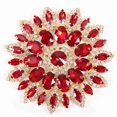 thumbnail image 2 of 11cm Crystal Glass Rhinestones Decoration, Smooth Cutting Translucent Thick Copper Embryo, Electroplated Bright Silver DIY Accessory, for Women Clothes Bags Shoes Mobile, 2 of 7