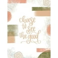 thumbnail image 2 of Imperfect Dust 25x32 White Modern Wood Framed Museum Art Print Titled - Choose to See the Good, 2 of 4