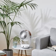 Stadler Form Fan Leo, Table Fan with 3D Swing, Remote, Timer, 26 Ft Range