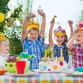 thumbnail image 4 of Uds. DIY sombrero de corona tocado de princesa divertidos juguetes hechos a mano para niños manualidades para fiesta de cumpleaños, 4 of 8