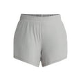 thumbnail image 4 of Athletic Works Women's and Women’s Plus ButterCore Soft Performance Gym Shorts, 2-Pack, Sizes XS-4X, 4 of 5