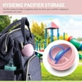 thumbnail image 5 of Melii Pacifier Pods for baby  Pink & Grey - 2 pack, 5 of 5