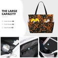thumbnail image 3 of Balery Daisies Beach Travel Bag - Water-Resistant, Large Capacity Lightweight Tote with 7 Pockets for Women and Men - Perfect for Beach, Pool, Gym, and Travel, 3 of 7