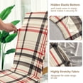 thumbnail image 5 of Yayeee 2 Pack Dining Chair Covers Stretch Parson Chairs Slipcovers Seat Protector, Black Tartan, 5 of 6