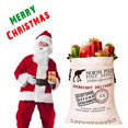 thumbnail image 4 of Bolsa de Papá Noel de lona con cordón para niños y niñas, bolsa de almacenamiento de juguetes de dulces, regalos de Navidad, 50x70cm, 1 unidad, 4 of 4