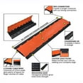 thumbnail image 3 of Penn Elcom Cross 3 Cable Protector for Indoor/Outdoor Use Orange and Black for Warehouses, Studios, Live Events CROSS3O, 3 of 3