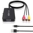 thumbnail image 1 of TaiHuai HDMI to RCA, HDMI to Older TV Adapter Compatible for Fire Stick, Roku, Apple TV, Xiaomi Mi Box, Android TV Box, DVD, Blu-ray Player ect.ï¼ˆHDMI to AV Converterï¼‰, 1 of 1