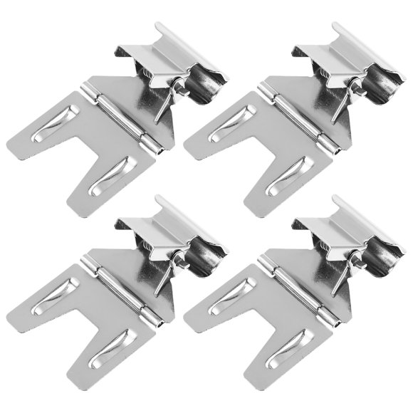 4pcs Cake Shop Metal Price Label Tag Paper Sign Display Clips Holders