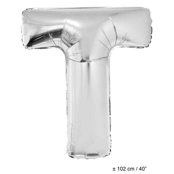Balloon-Foil-Letter T-40"-Slv