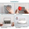 thumbnail image 5 of Self-adhesive Mounted Dish - Alloy Bathroom Dish - Undrilled Mounted Dish - Mounted Dish Bathroom Sponge S, 5 of 5