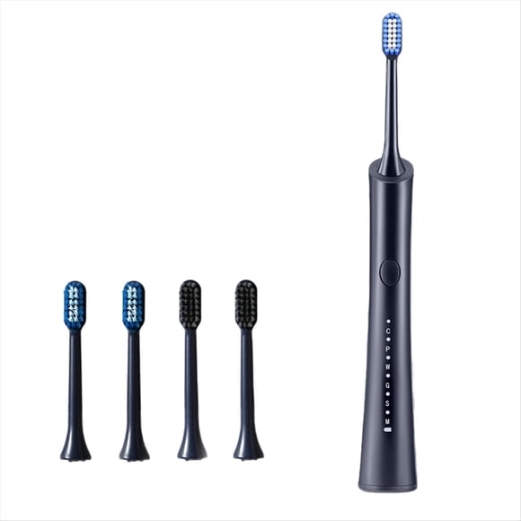 Cepillo de Dientes Eléctrico para Adultos Cepillo de Dientes Eléctrico para Niños Cepillo de Dientes Eléctrico de 6 Modos Cepillo de Dientes con Batería Recargable,D