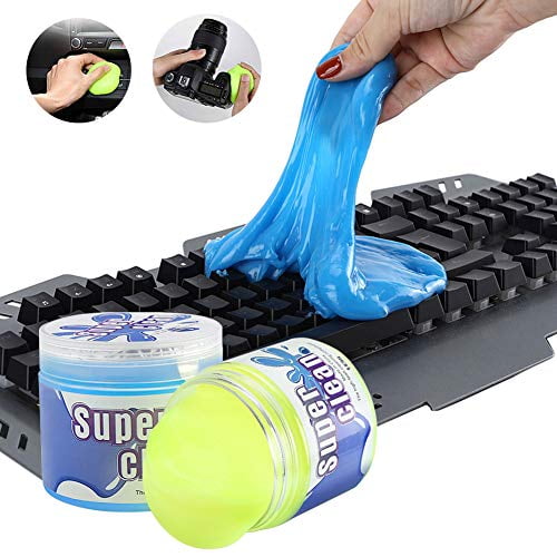 Car Auto Cleaning Mud Magic Cyber Vent Dust Interior Detailing Clean Putty Slime Goop Gel Cleaner Wipes For Keyboard Laptop Dashboard Remover 2pcs Com Car Auto Cleaning Mud Magic Cyber, How To Remove Slime From Car Seats