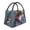 Lady Duck, variant on Vsdgher Lava Dragon Print Insulated Reusable Bags with Sturdy Zipper and Handles, Foldable Totes for Hot or Cold Food Bring or Delivery