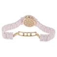 thumbnail image 2 of Invicta Women's 10320 Ceramics Diamond Accents Rose Gold Tone Bezel Pink Ceramic Bracelet Chronograph Watch, 2 of 3