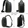 thumbnail image 6 of BANGE Waterproof Men's Sling Bag, Large Capacity Crossbody Backpack Durable, 6 of 8