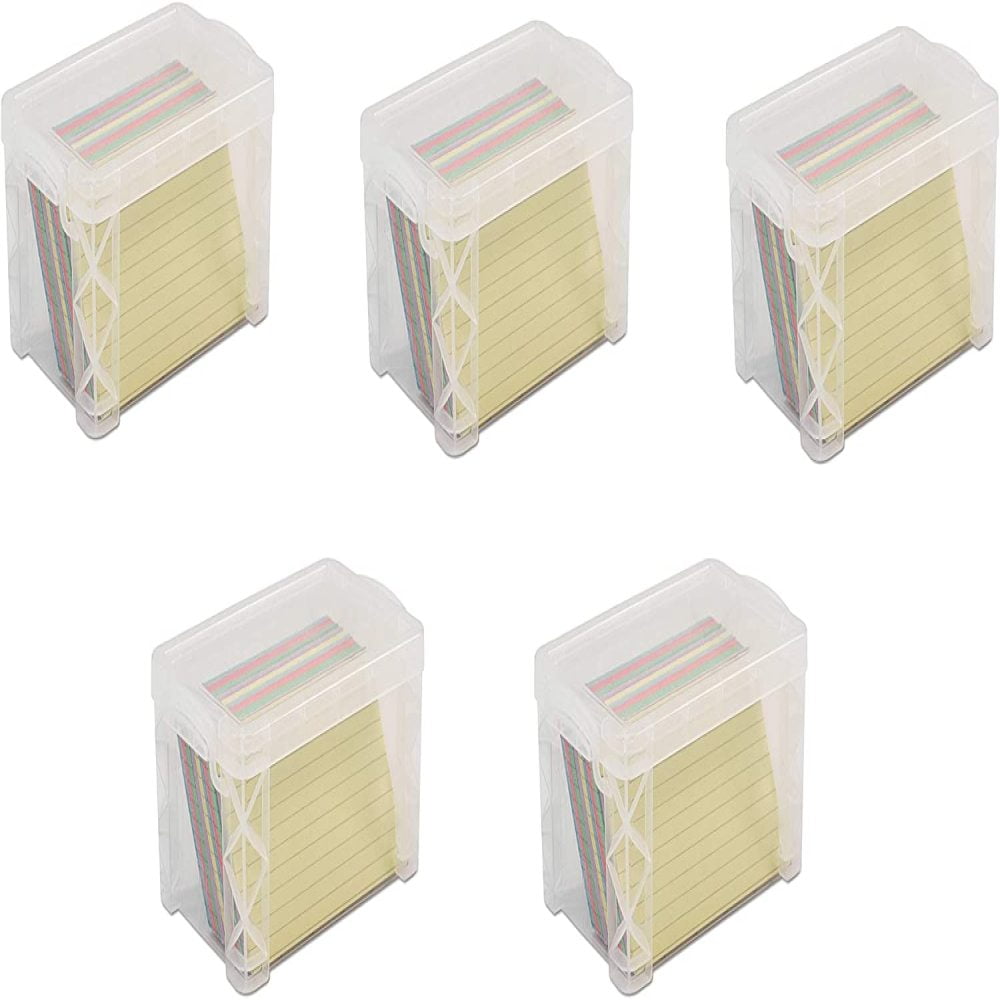 By ADVANTUS 3 Box ADVANTUS 40307Super Stacker 3 x 5 Index Card Box Clear By ADVANTUS 3 Box ADVANTUS 40307Super Stacker 3 x 5 Index Card Box Clear