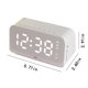 thumbnail image 3 of Altavoz Bluetooth inalámbrico | Altavoz inteligente con diseño de espejo mini | Reloj despertador con control remoto | Comando de voz | Audio de alta fidelidad | Decoración de oficina en casa, 3 of 5