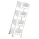thumbnail image 3 of Carrito de almacenamiento con ruedas de 4 niveles, 31 x 21 x 98 cm, ahorra espacio, es versátil y fácil de instalar, ideal para estanterías de, 3 of 9
