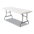 thumbnail image 6 of Alera Resin Rectangular Folding Table, Square Edge, 72w x 30d x 29h, Platinum -ALE65600, 6 of 6