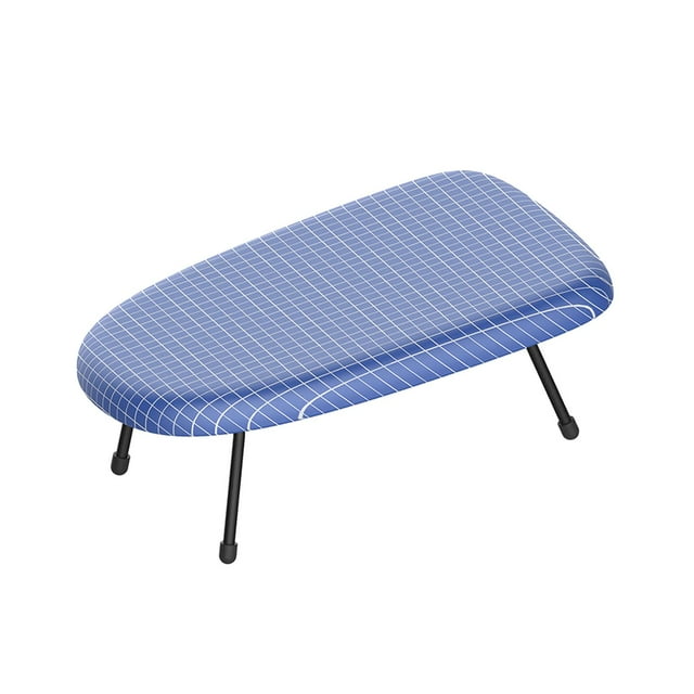 Tabla de planchar Tabla de planchar portátil Plegable Antideslizante Compacto y ligero Puños Collares Tabla de planchar Tabla de planchar para apartamento Lavandería Ho