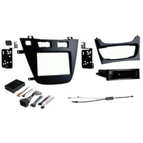 Buick Regal 2011-2012 Stereo Radio Install Dash Kit Black Push Start Black