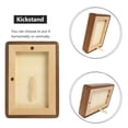 thumbnail image 4 of Marco de fotos de madera natural para mesa, madera de nogal, 6 x 8, 4 of 7