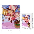 thumbnail image 2 of Cookie Run Kingdom Wooden Puzzle for Adults, Challenging Jigsaw Puzzle with Storage Box, 300/500/1000 Pieces Difficult Puzzle for Relaxation And Wall Décor, 2 of 8