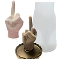 thumbnail image 4 of Molde De Dedo Medio Moldes para hornear 3Dartesanía de silicona DIYregalo multiusos no tóxico para fiestas navideñas Tmvgtek Libre de BPA, 4 of 9