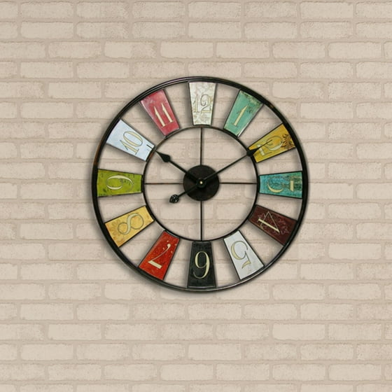 Infinity Instruments Kaliedoscope Wall Clock