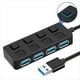 thumbnail image 3 of Botón de 4 Puertos USB3.0 HUB Switch USB Splitter1 una 4 Hub Type-C Extender para Accesorios de Computadora Portátil,A, 3 of 5