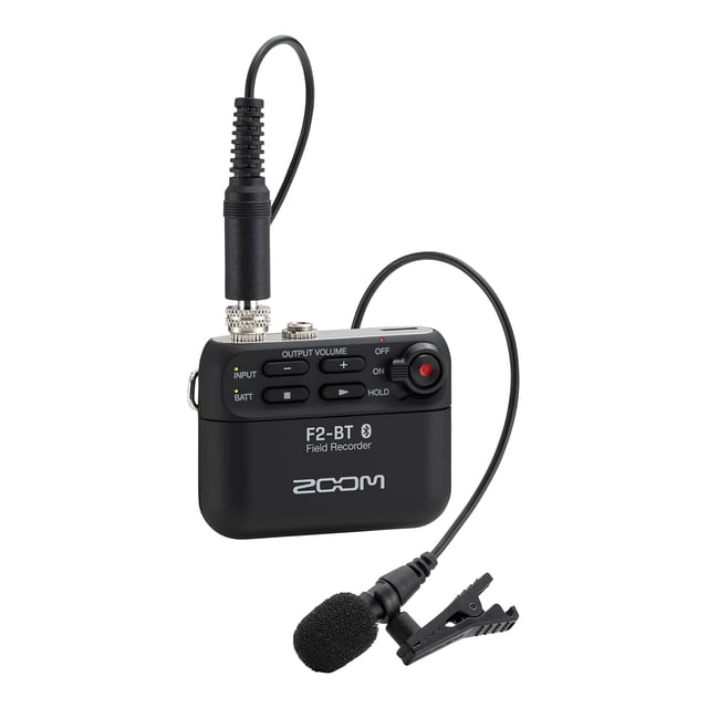 Grabadora Lavalier Zoom F2-BT Bluetooth 32 bits Float SD