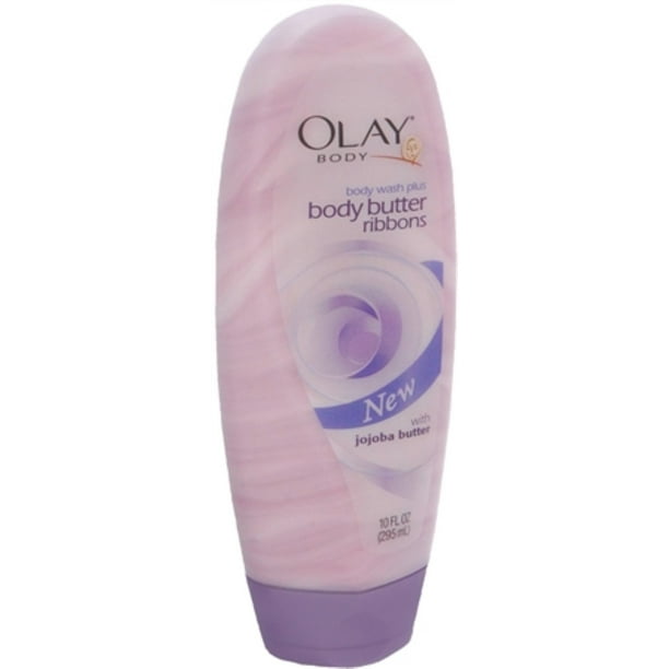 OLAY Body Wash Plus Body Butter Ribbons 10 oz