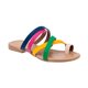 thumbnail image 1 of Sandalias de piso color Beige Exterior Piel sintética, Ajuste con Hebilla, Construcción Vegano RBBASICS 1624, 1 of 3